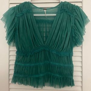 Free People Make Me Smile Top